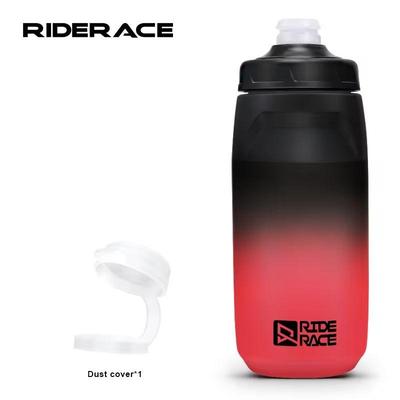 RIDERACE Bicycle Water Bottle 620ML PP5 Ultra-Light Outdoor Running Climbing Sports Squeeze Mug Cycling Kettle Portable Bike Cup