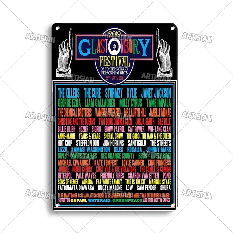 Rock & Roll  Retro Metal Plaque Rock Metal  Sign Music Vintage Plate  Weathered Bar Cafe Club Industrial Decor Retro Wall Plate