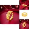 Stylish Geometric Abacus Open Ring Beautiful Brass Gold Plated Vintage Ring For Women