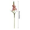 NEW Multicolor Gladiolus Artifiical Flower Green Leaves DIY Faux Flower Ornament Photo Props Artifiical Gladiolus Flower Wedding