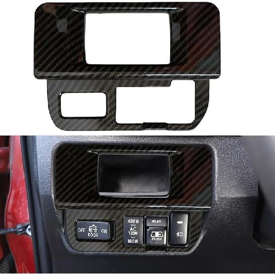 Car Inner Central Console Air Conditioning Vent Rings Frame Cover Trim Car Accessories Fit for Toyota Tacoma 2016 2017 2018 2019 2020 2021 2022