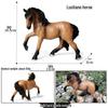 Children's Prancing Horse and Jockey Toy Set
