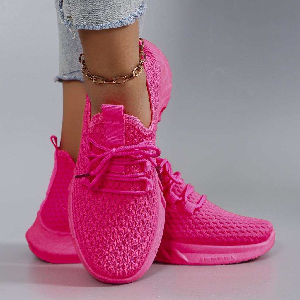 Women's Summer Breathable Mesh Flat Shoes Women's Shoes Casual Sports Shoes