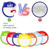 3500pcs Removable Days of The Week Stickers Round, from Monday To Sunday Food Label Weekday Stickers Dissolvable Food Tab Tag Waterproof Expiration