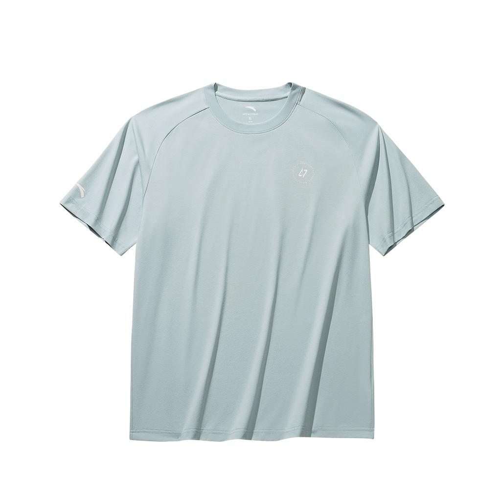 Anta Basketball Short Sleeve Knitted T-Shirt Summer 2026 Men tops Seafoam-Green 952621102-2