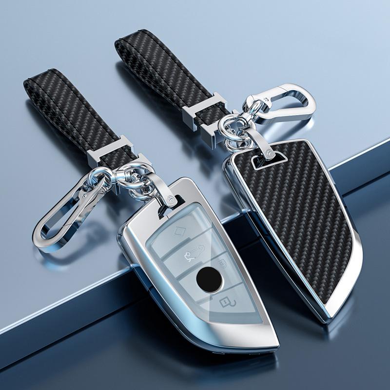 

Чехол-сумка для ключа автомобиля из цинкового сплава для Bmw F20 G20 G30 X1 X3 X4 X5 G05 X6 X7 G11 F15 F16 G01 G02 F48 Аксессуары Держатель Корпус