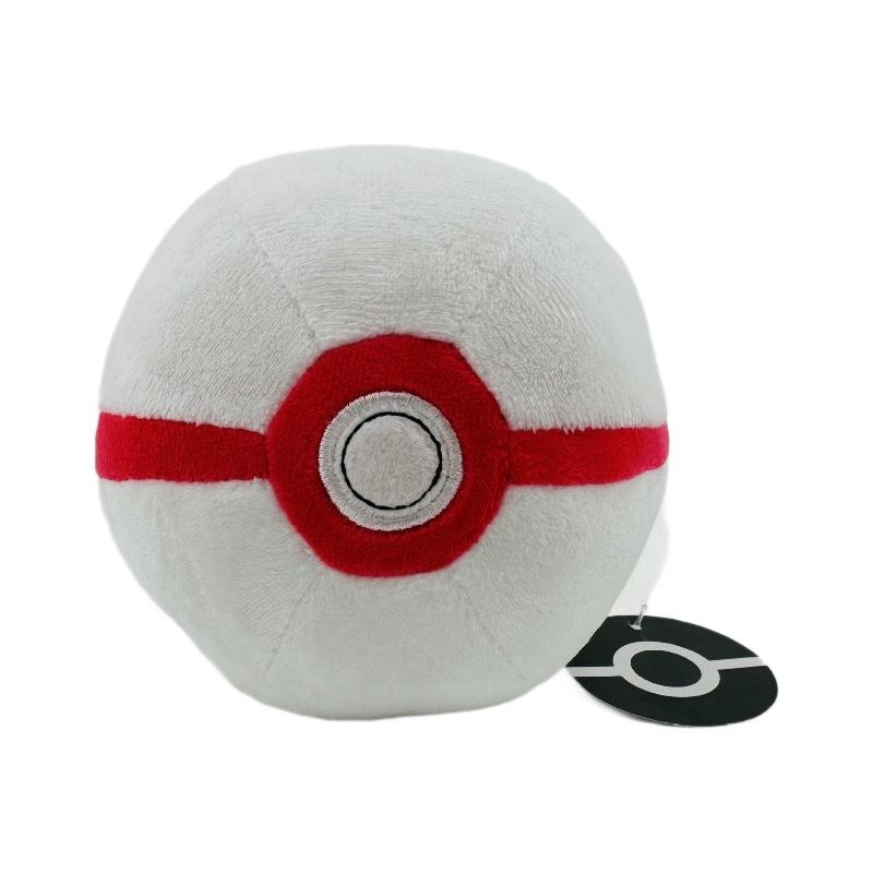 Pokeball Plush Toys Master Ball Ultra Ball Plush Toys Soft Stuffed Animals Cartoon Backpack Pendant Decoration Toy
