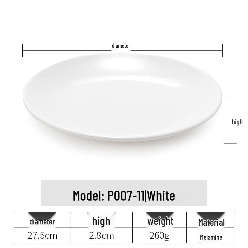 Hampton 11-inch Melamine Dinner Plates