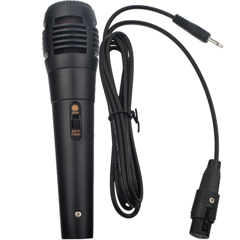 Yushuo Wired Dynamic Microphone for Home Singing and Live Streaming with Audio Amplifier Connection