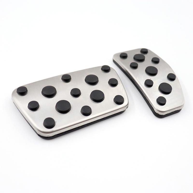 Halkskyddspedalsats för Land Cruiser: Dekorationer för gas-, broms- och rastplats.