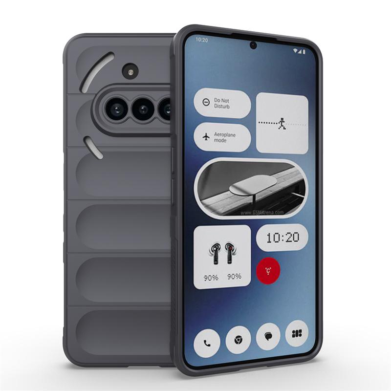 Skin Feeling Flexible Silicone Case for Nothing Phone 3a Protective Cover For Shockproof Fundas Coque