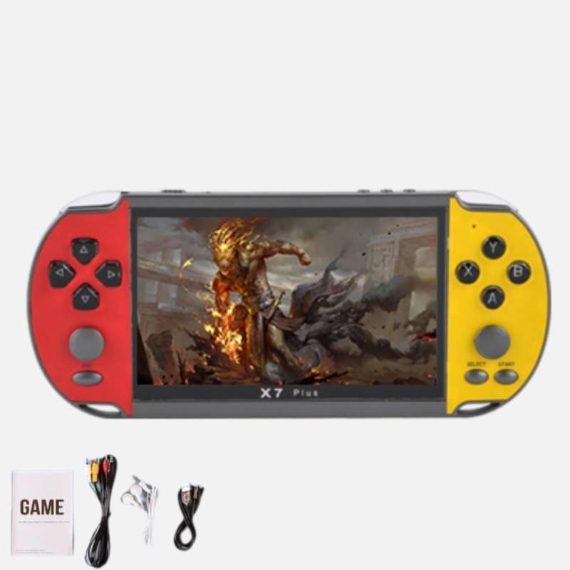 Portable Retro Gaming Console X7plus 5.1 Inch Vintage Handheld Game System