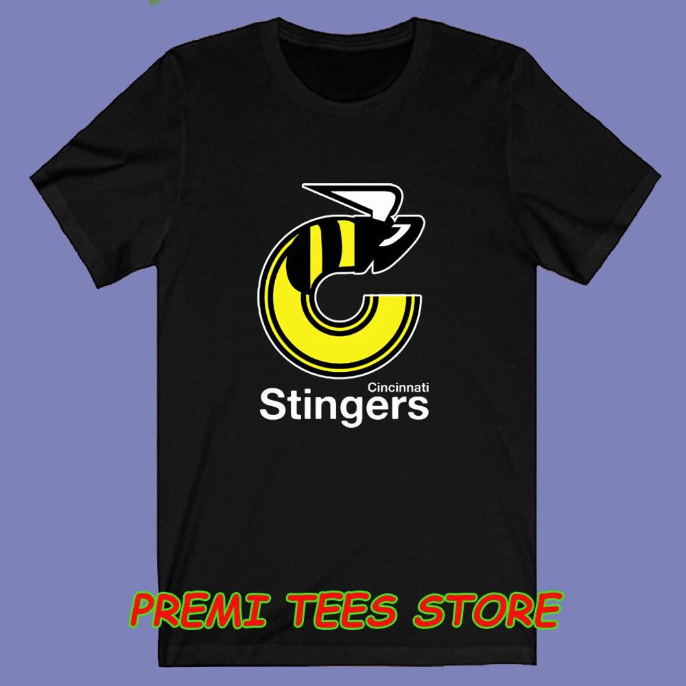 Cincinnati Stingers Ice Hockey Men s Black Size S-3XL 2XL