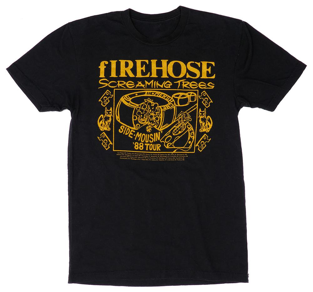 FIREHOSE Screaming Trees Band Tee Shirt Black Unisex S-5XL 1H0564 Unisex T-Shirt XXXL