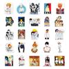 50 Dream Island DIY Cartoon Graffiti Stickers for Luggage, Notebooks & Car Decorations