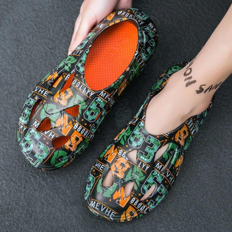 Fashion With Platform Men's Sandal Height Ultralight New Fashion Adult Buy Japanese Luxury Designer H 39 Design 2025 Original Male Shoe