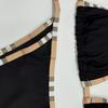 Luxury Brand Design Stripe Halter Bikini Women Swimwear Female Swimsuit Two Pieces Bikini Set Sexy Bathing Suit Swim Beach Wear