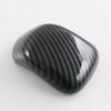 A90Q-Car Center Console Gear Head Shift Knob Cover Interior Accessories For Mitsubishi Triton / L200 2024 Carbon Fiber