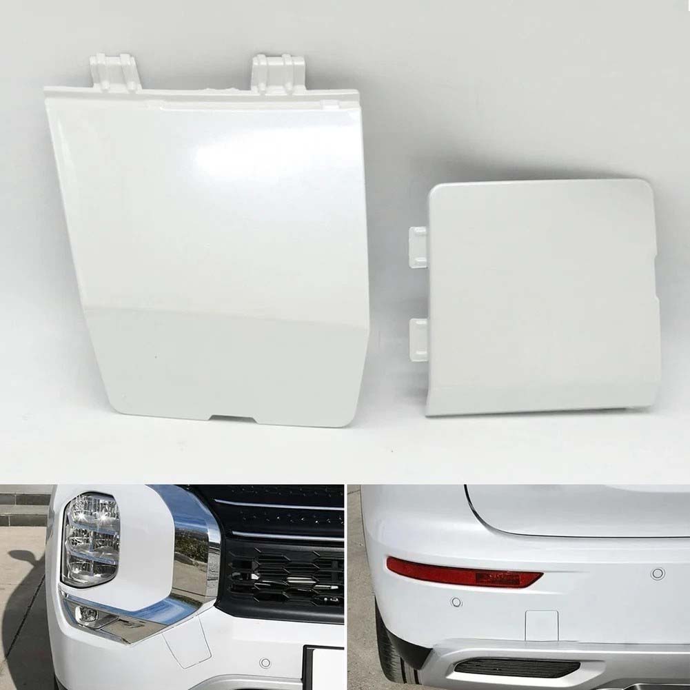 2 Stück Vorder- und Hinterstoßstange Abschleppöse Abdeckkappe 6400L364,6410F499 6410D949 Für Mitsubishi Für Outlander 2025-2025