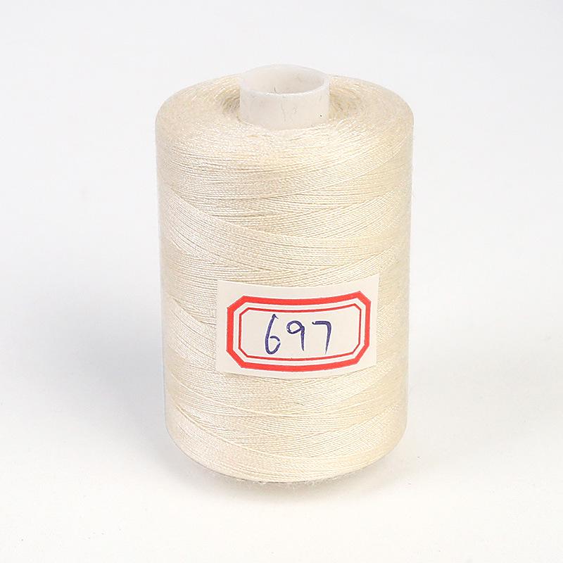 Hilo de Coser de Poliéster de Alta Velocidad 402 - 1000 Yardas, Colores Arcoíris, Ideal para Proyectos de Costura Casera y a Mano