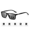 Vintage Square Photochromic Color Changing Myopia Eyeglasses, Outdoor Sports Near Sight Glasses, Nice Father's Day Gift for Men & Women