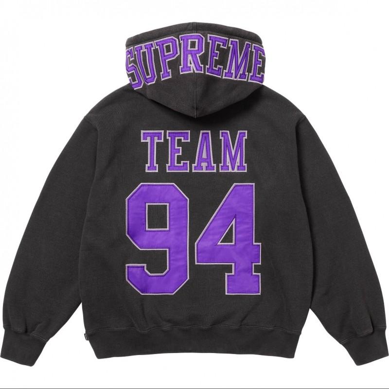 Classic Sup Polly Collab Print Fleece Crewneck Sweatshirt Men