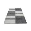 Bathroom Kitchen Waterproof Non-Slip Carpet Black-White Gray-White Striped Cashmere-Like Printed Absorbent Entry Door Non-Slip Mat