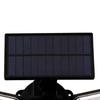 2108 Solar Power Waterproof ABS Dual Sensor Light Head Solar Wall Light