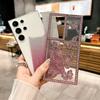 Suitable for Samsung S25 Ultra Mobile Phone Case A56S24plus Electroplated A36 Fashion Protective Case