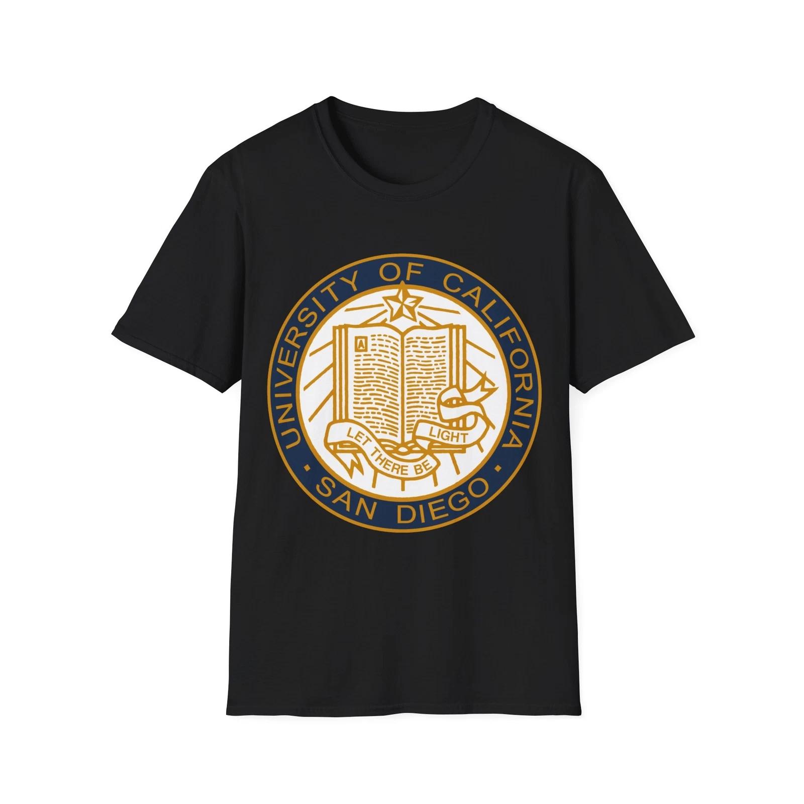 University of Colifornia San Diego Emblem Logo Unisex T-Shirt L