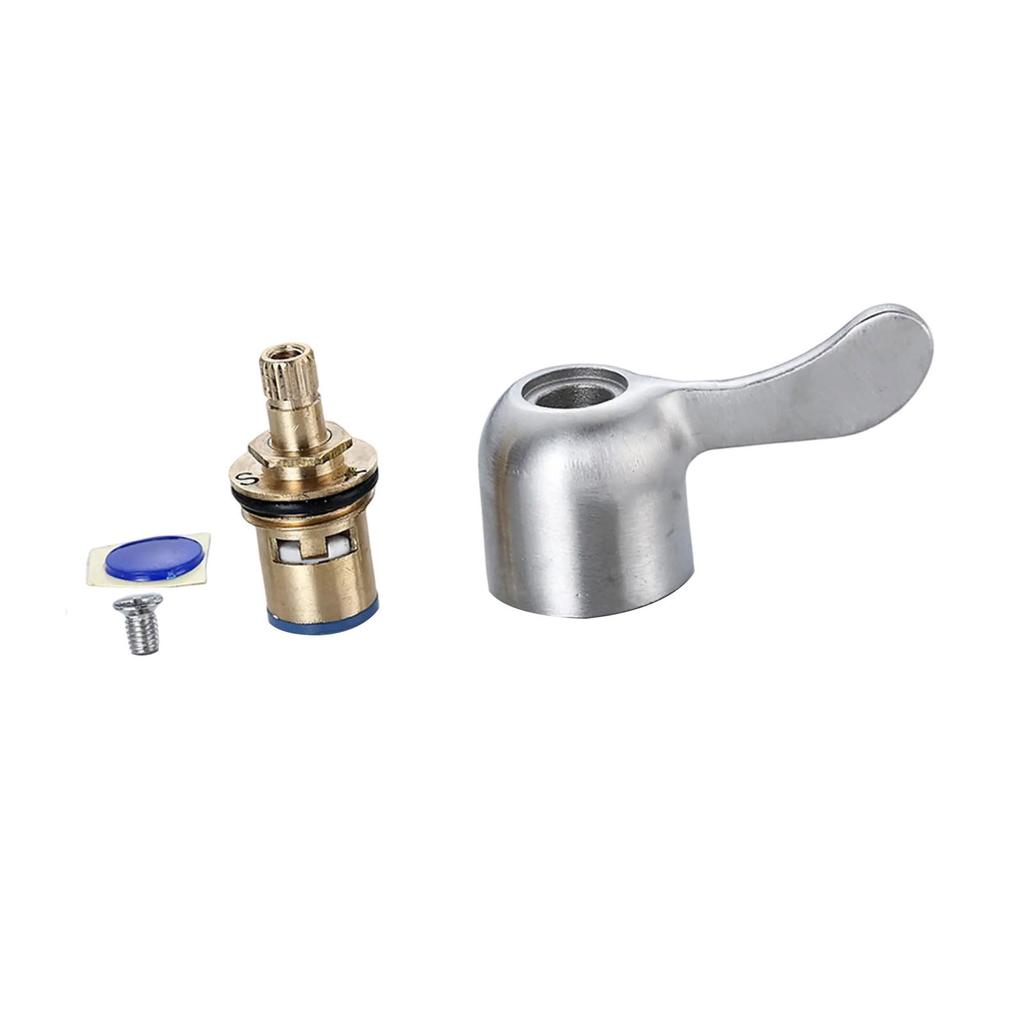 Ceramic Disc Stem Cartridge Faucet Valve Replacement Tap Valves Universals Faucet Switch Handle Faucet Repair Accessory