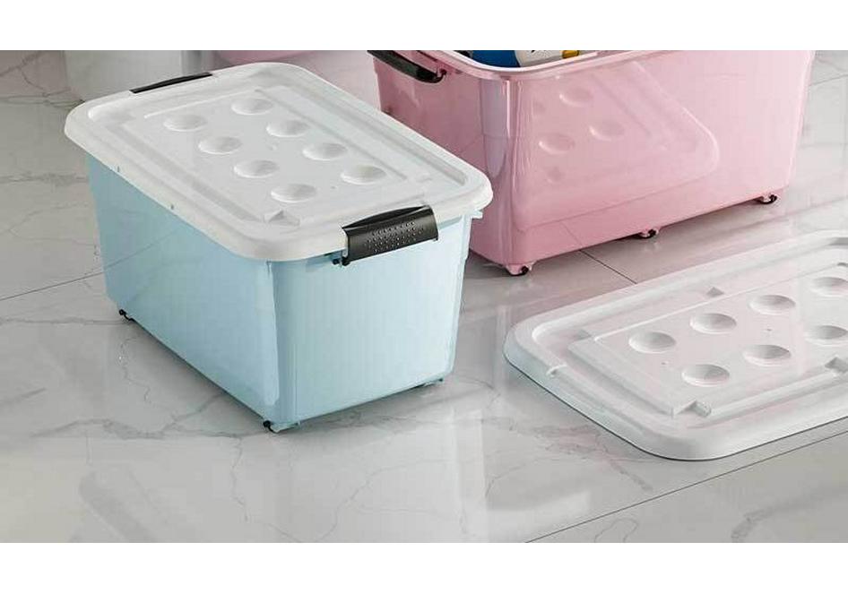 Extra Large Plastic Clothes Storage Container - Thickened, Durable, Super-Sized Organizer Box for Household Needs