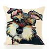 Pet Cute Dog Pillow Case Throw Pillow Cover Sofa Cushion Cover Home Office Decor