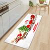 Christmas Kitchen Sand Carpet Doormat Long Floor Mat