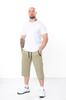 Stylish Men's Capri Pants – Comfortable Fit for Active Leisure, Summer, 8027-057 HC
