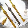 Gold-Plated Dragon King Sword Toy with Scabbard - Spring-Loaded Performance Prop