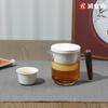 Fuyao Japanese-style glass tea set light luxury gift box set, the company will give customers a gift to thank them, and the gift can be printed.
