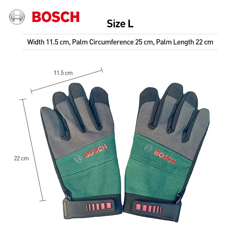 

Bosch glooves Work gloves for moving/mechanical work, etc L