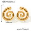 Sweet And Cute Conch Decorative Stainless Steel Earrings Suitable For Women To Wear And Wear For Summer Travel