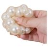 Pearl Bead Filled Slow Rebound Squishy Ball Soft Hi Texture Stress Relief Hand Squeeze Toy Anxiety Calming Desktop Decor Gift