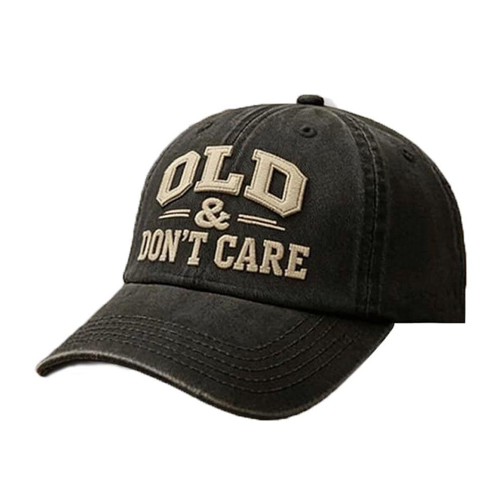 Vintage Unisex Hat Breathable Embroidered Hat Creative Gift Distressed Cap