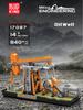 Technisch 17087 Mould King Bausteine Das motorisierte Ölbohrturm-Set für Erwachsene Pädagogisches Steinspielzeug Kinder Halloween Geschenke