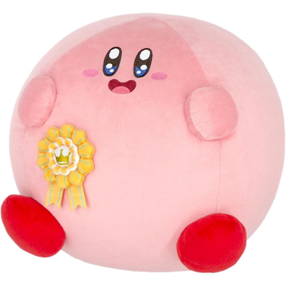 Sanei Boeki Kirby Gourmet Festival Plush Toy Kirby (Champion) 30x31x28cm KGF-08