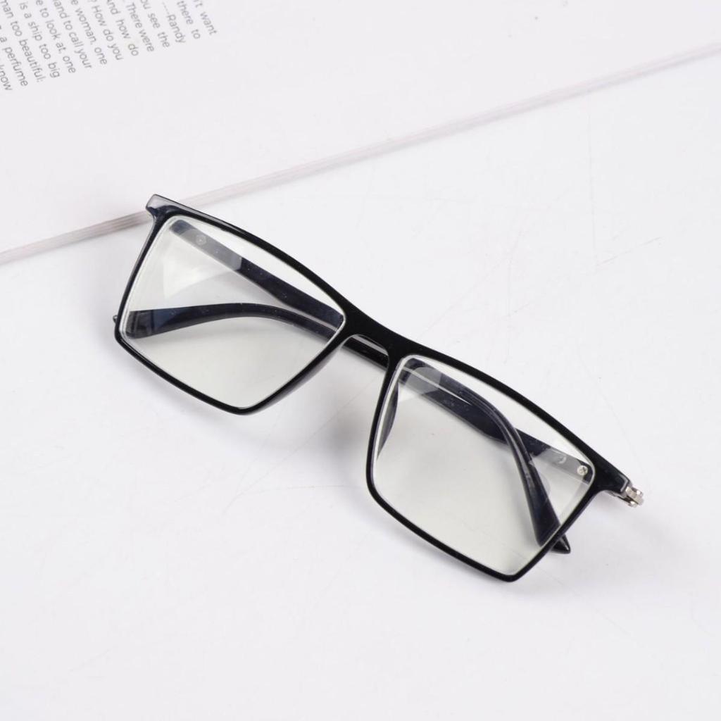Men's Business Full-Frame Anti-Blue Light Glasses - Trendy Myopia Glasses with Prescription Option