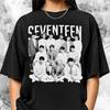 2026 Sommer Mode T-Shirt Herren Damen Vintage Oberteil Seventeen Happy Burstday Vintage Hemd, Vintage 90er KPOP Shirt, Kpop 2026 Tour Shirt, Seventeen KPOP T-Shirt