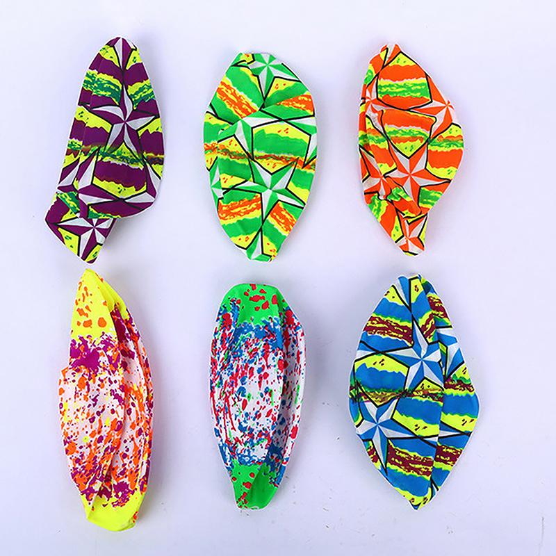 1Pc 22Cm Inflatable Beach Volleyballs Five Stars Tropical Leaf Print Pvc Pool Toys Summer Outdoor Sports Gear For Adults Kids
