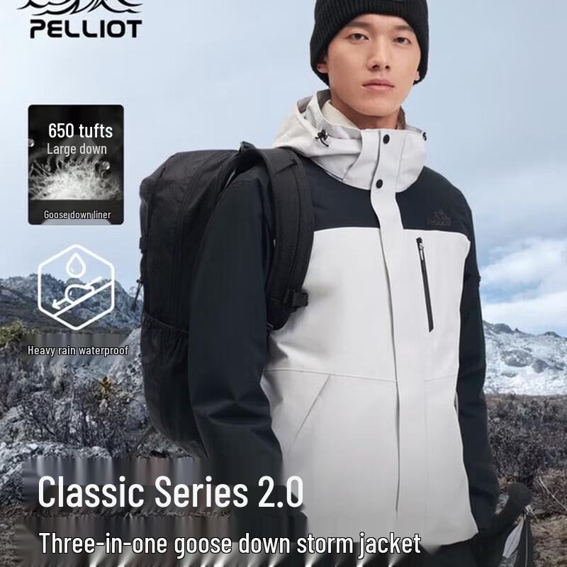 Pelliot Mountain Classic 2.0 Men s 3-in-1 Down Jacket S