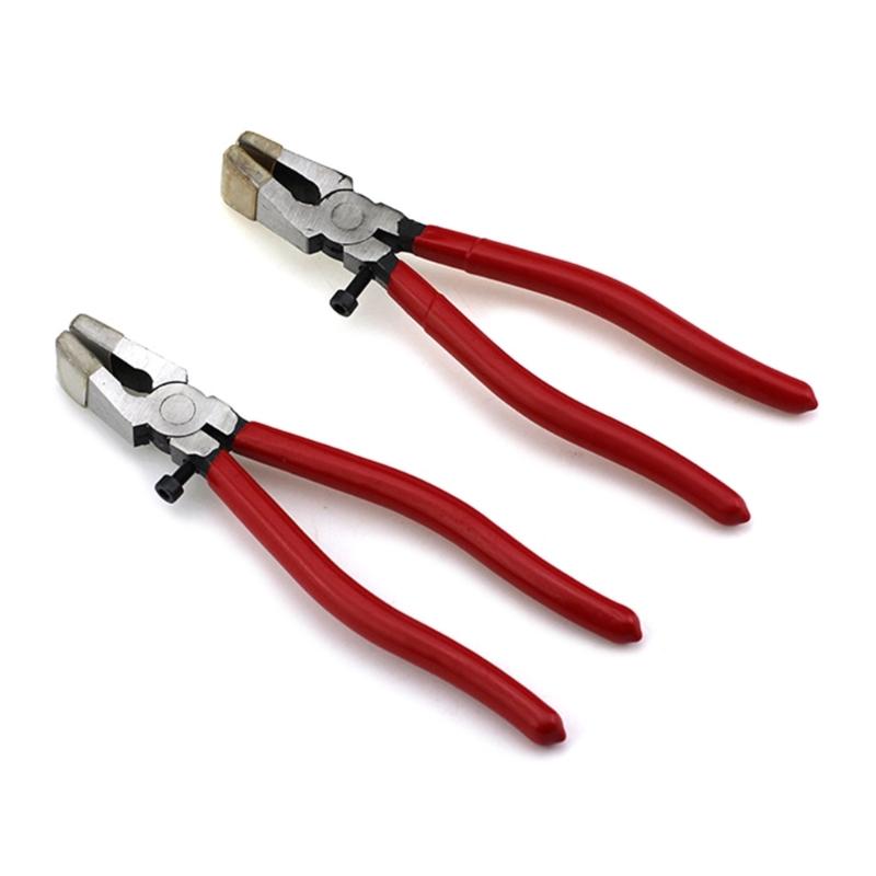 Flat Nose Pliers 8Inch Adjustable Glass Pliers To Clamp Tile Floor Glass Trimming Pliers Tool Multi-Functional