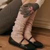 Dot Knit Leg Warmer_2 Colors