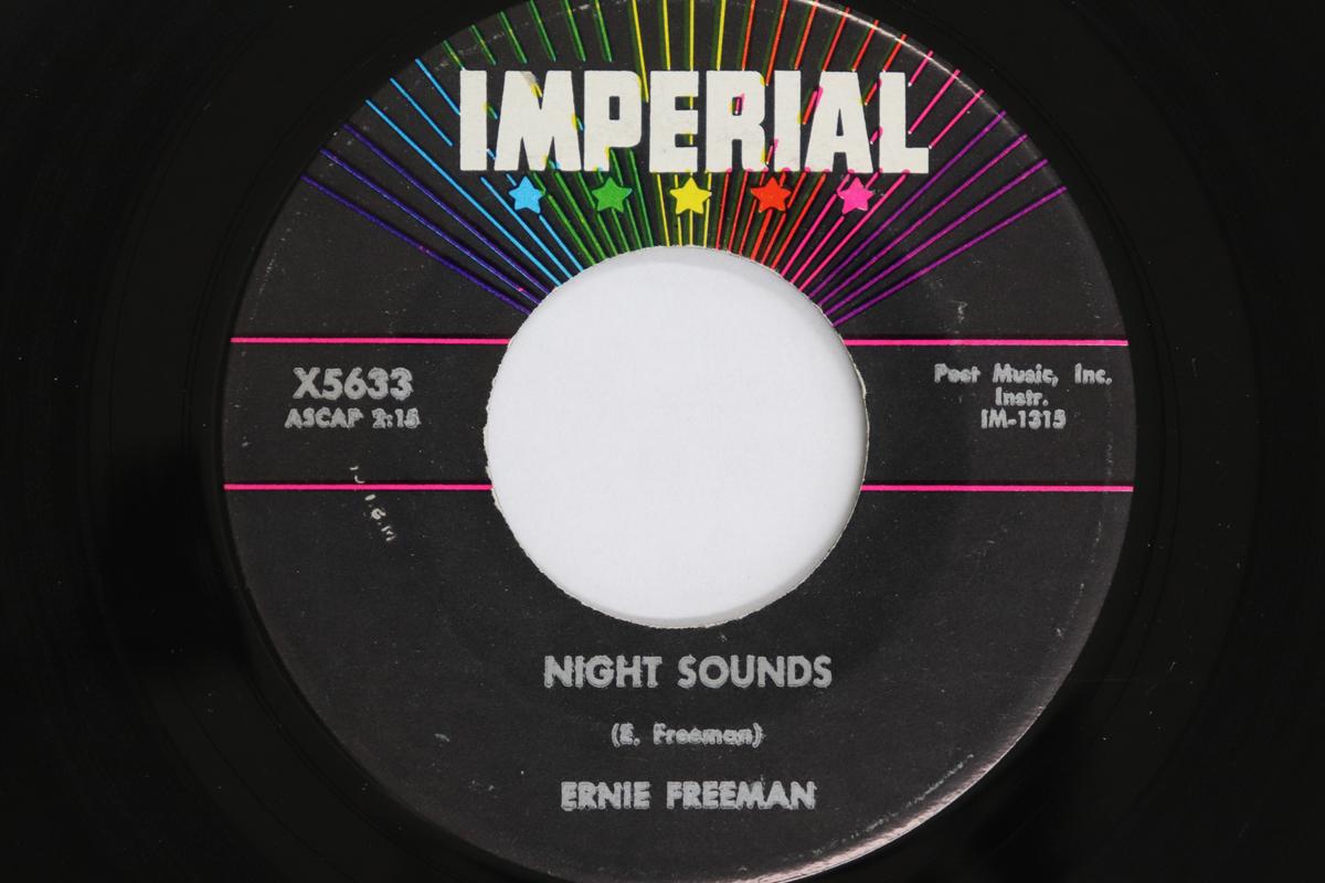 

7inch Record ERNIE FREEMAN Night Sounds Big River X5633 Imperial 1960 US Rock Used